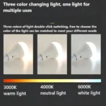Camping Style Remote Controlled Rechargeable Emergency Light Bulb - Image 7