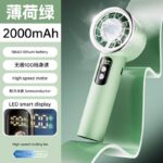 Portable Ice Cooling Handheld Fan with Digital Display - Image 6
